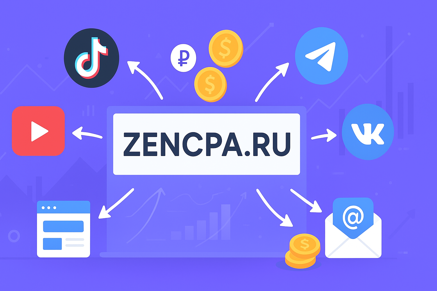 ZENCPA — партнёрская сеть для заработка на любом источнике трафика